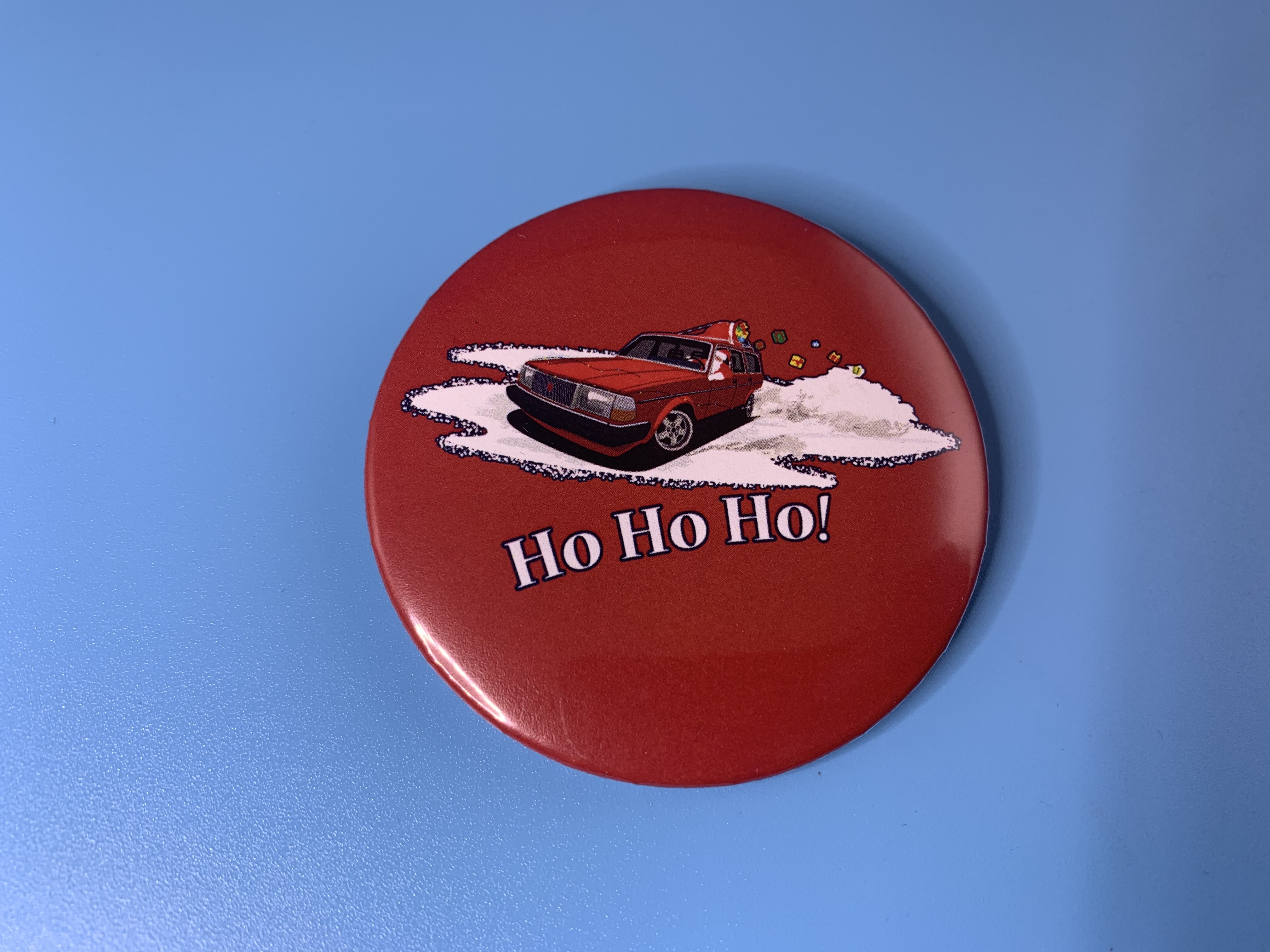 Badge HoHoHo 56mm