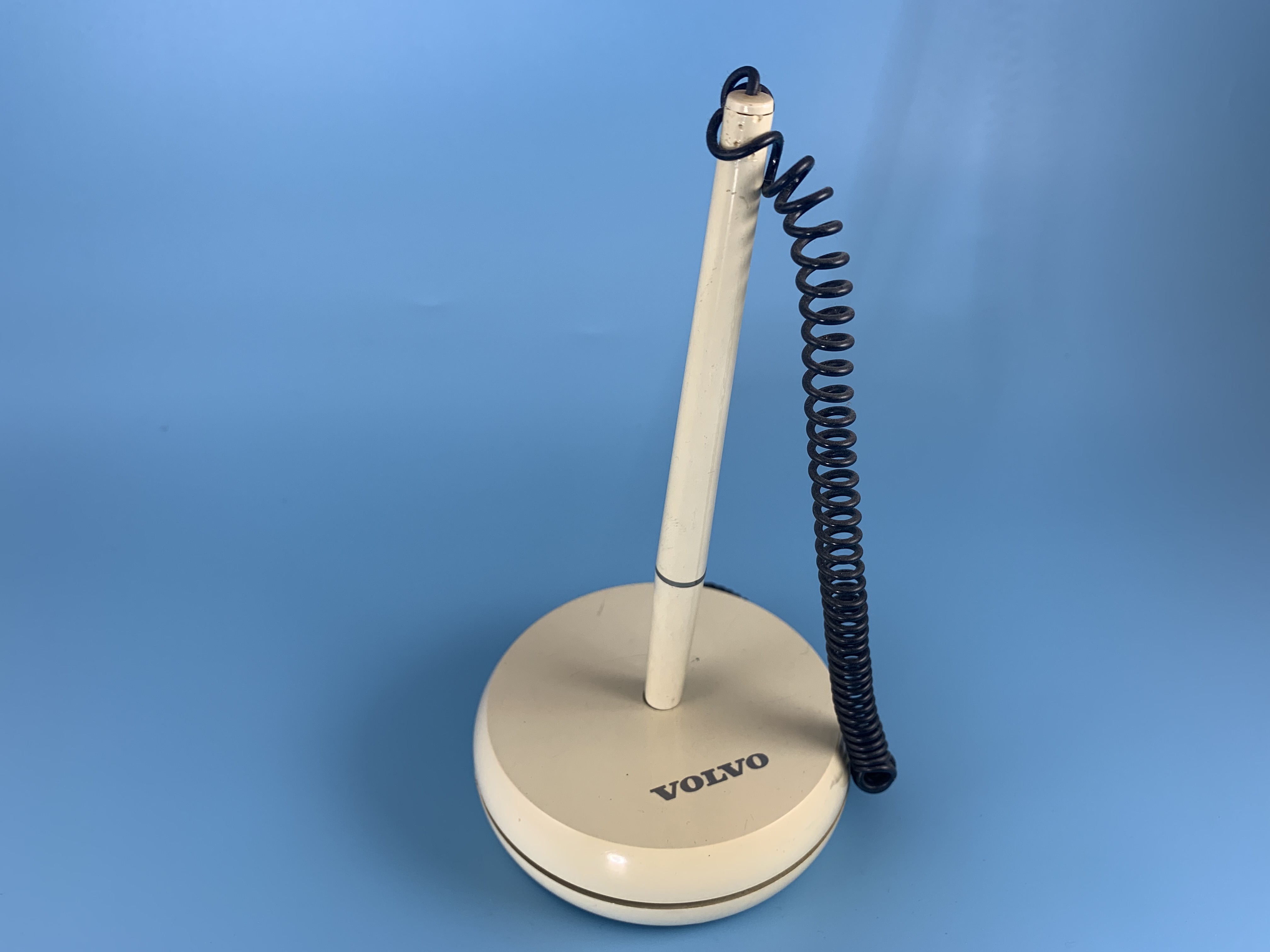 Kugelschreiber weiß mit Halter