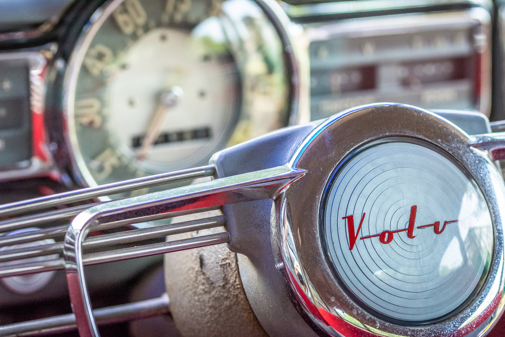 Gustaf – Lenkrad Detail