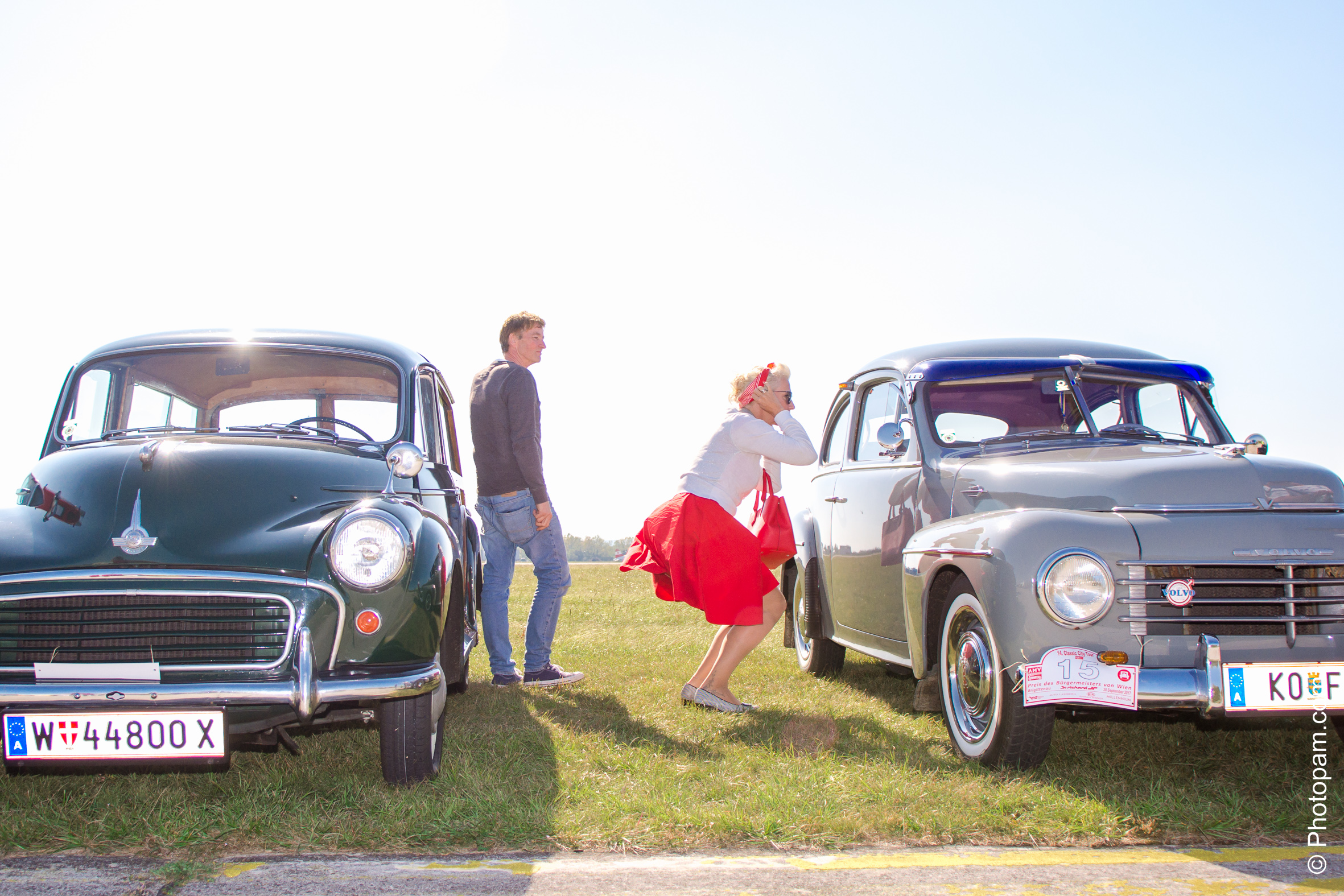 Gustaf mit Frau und Mann