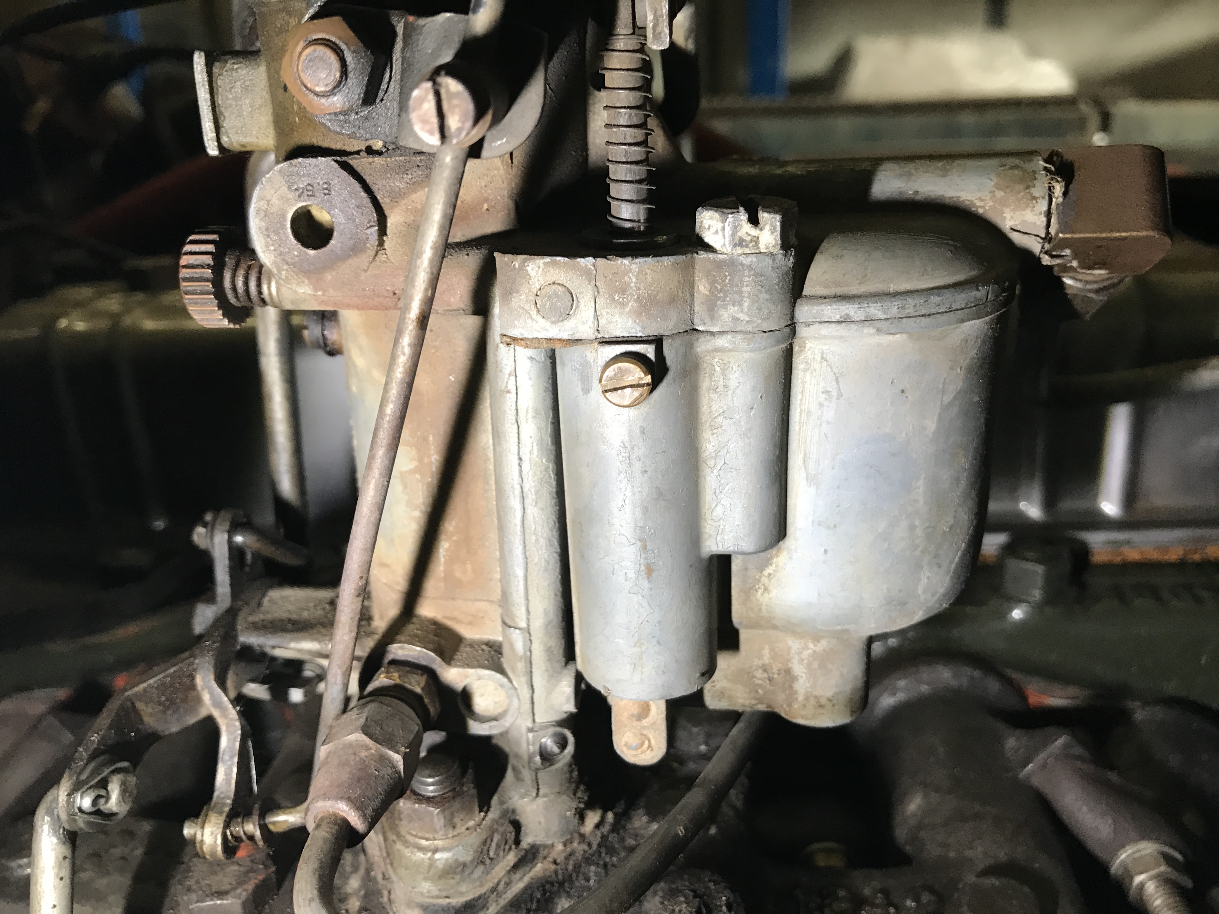 Vergaser – Nahaufnahme