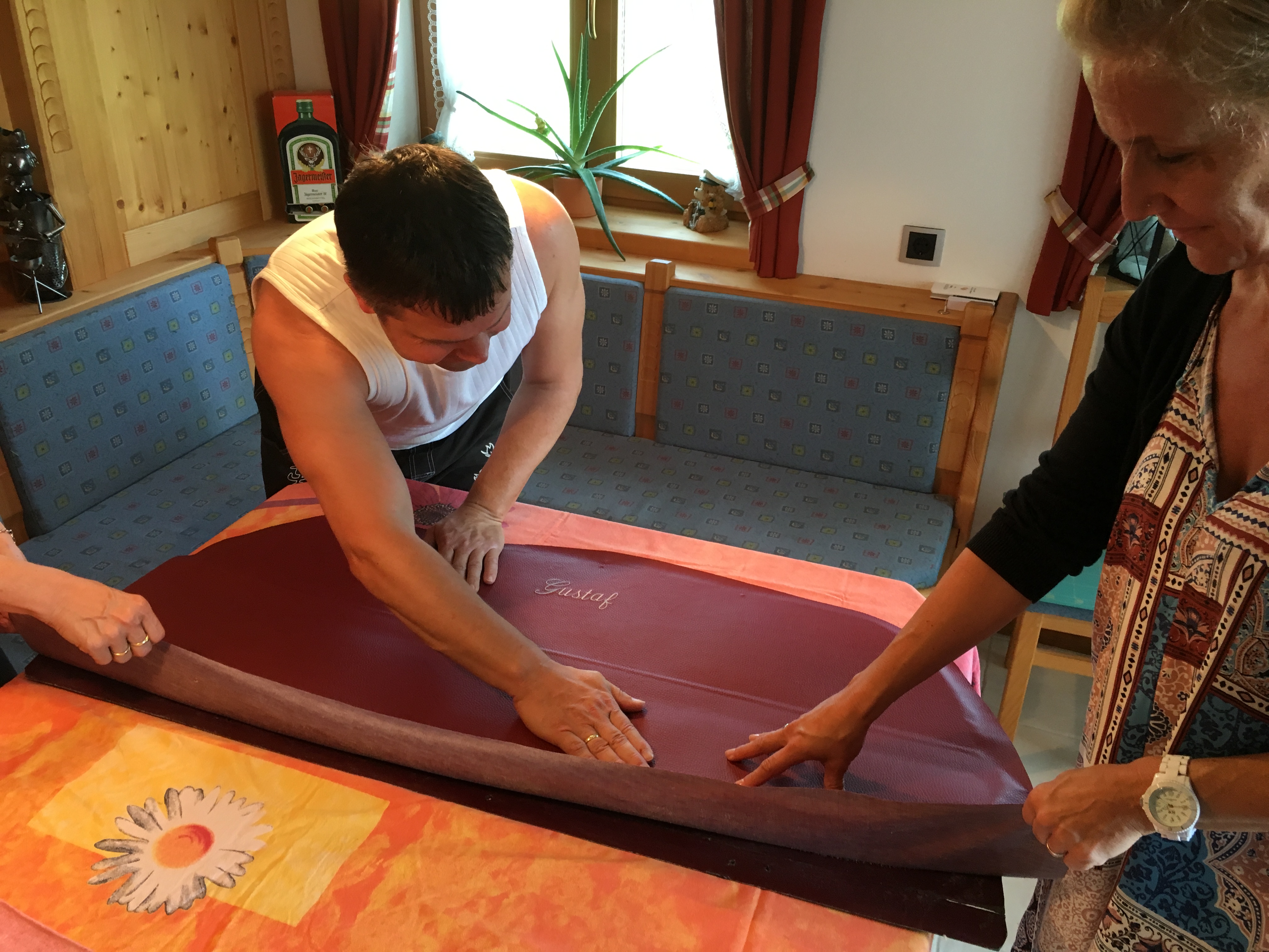 Einbau der Innenverkleidung