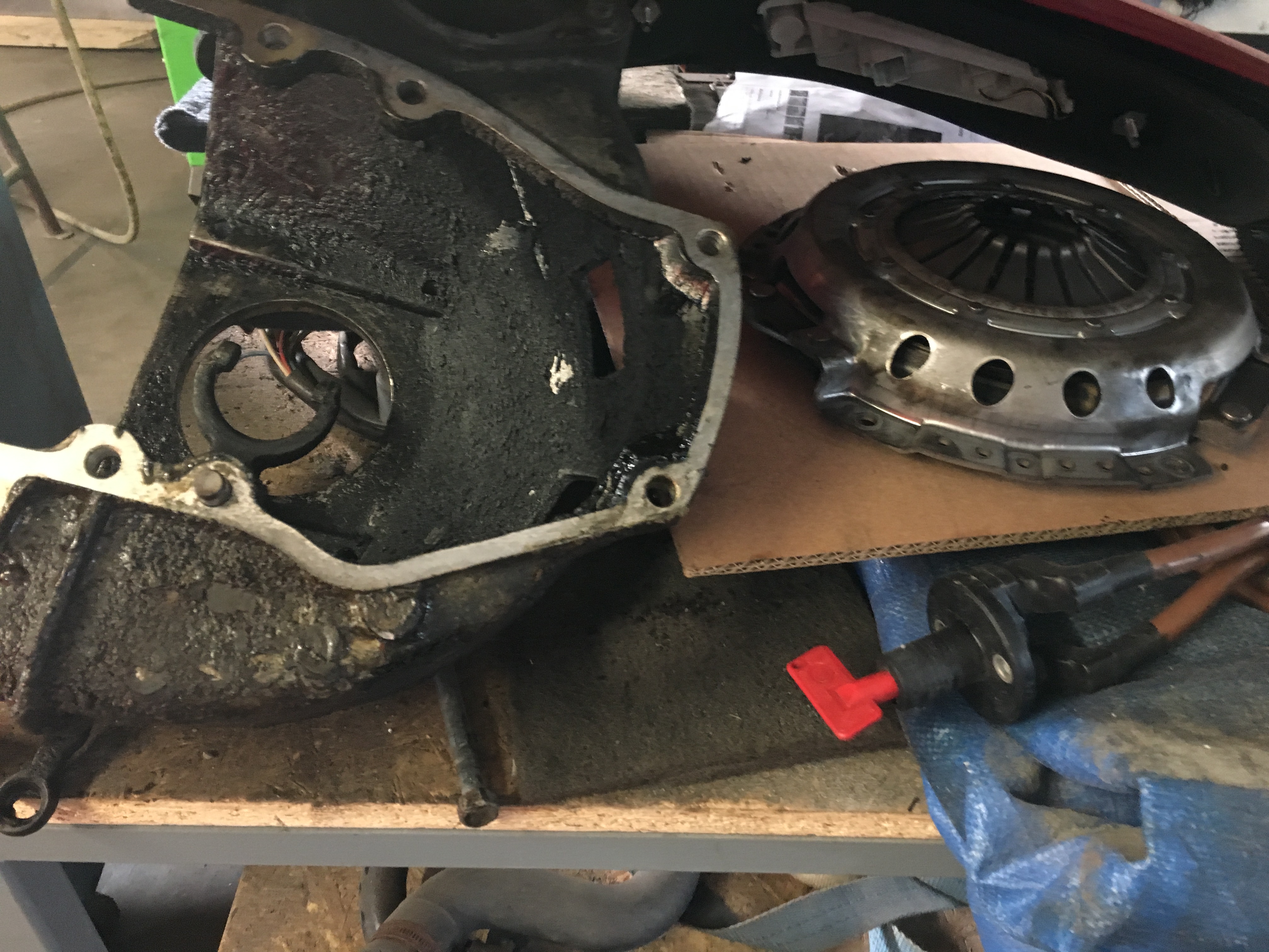 Kupplungsgehäuse und Kupplungsscheibe