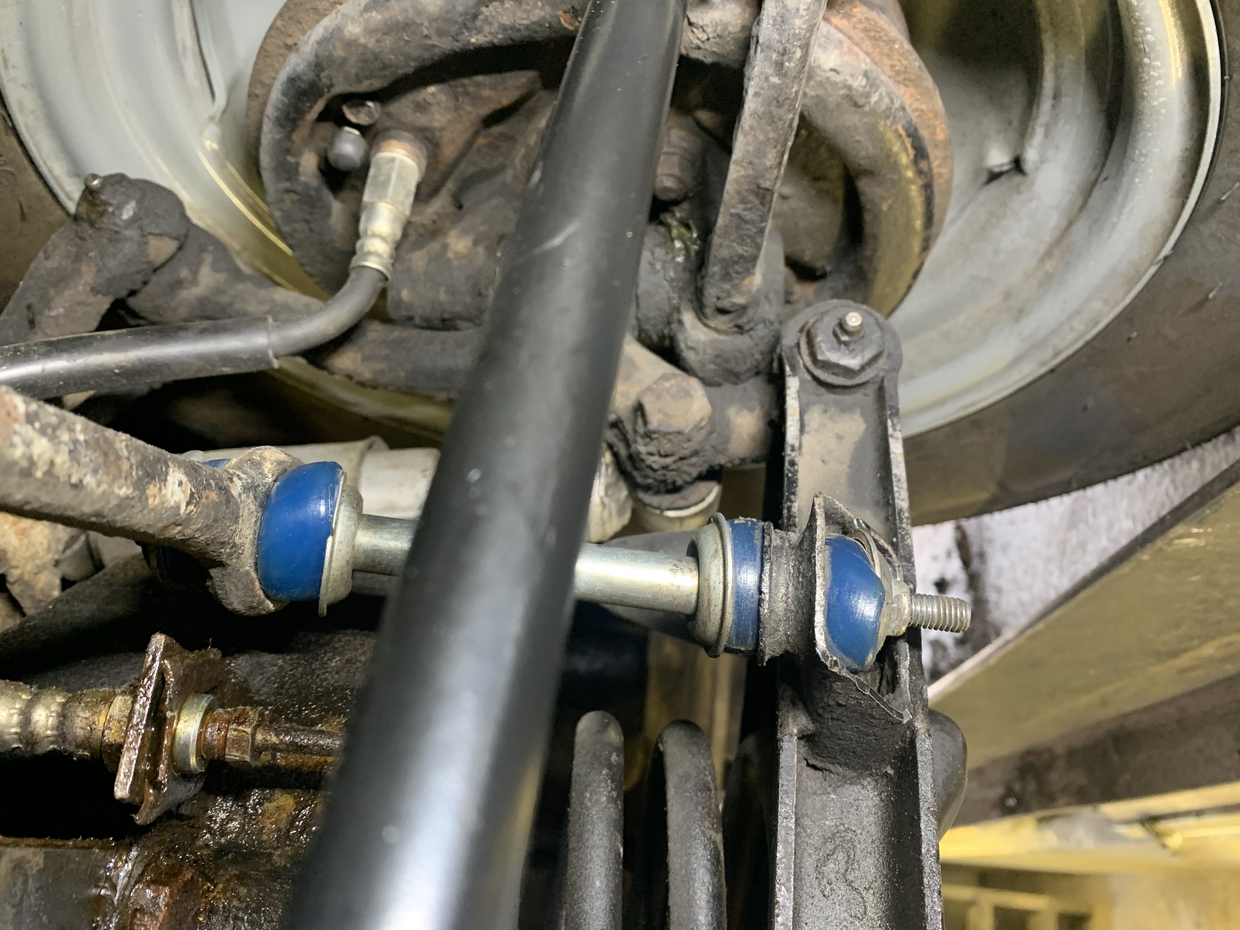 Neue Stabilisatoren eingebaut