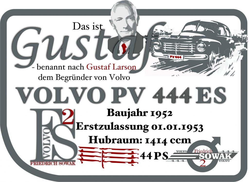 Gustaf – das Schild