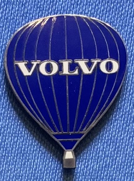 Volvo Ballon Pin blau