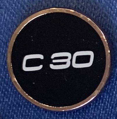 Volvo C30 Button schwarz