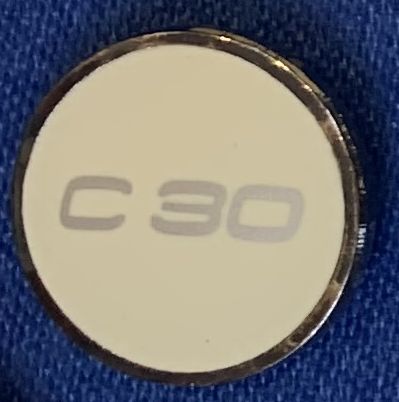 Volvo C30 Button weiß