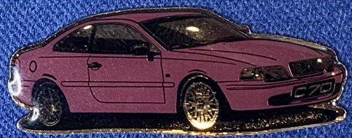 Volvo C70 Pin lila