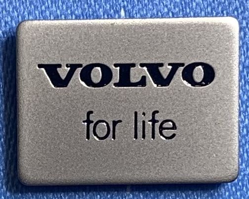 Volvo for Life Schild Pin
