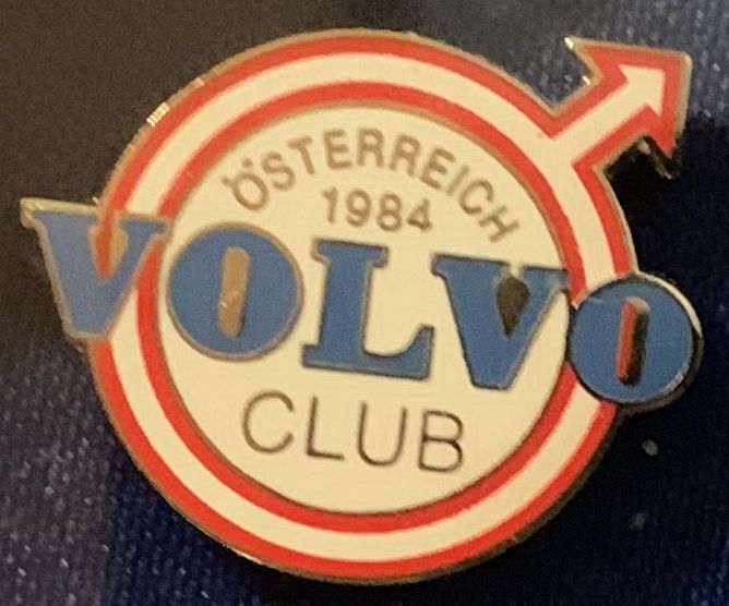 Volvo Club Österreich 1984 Pin
